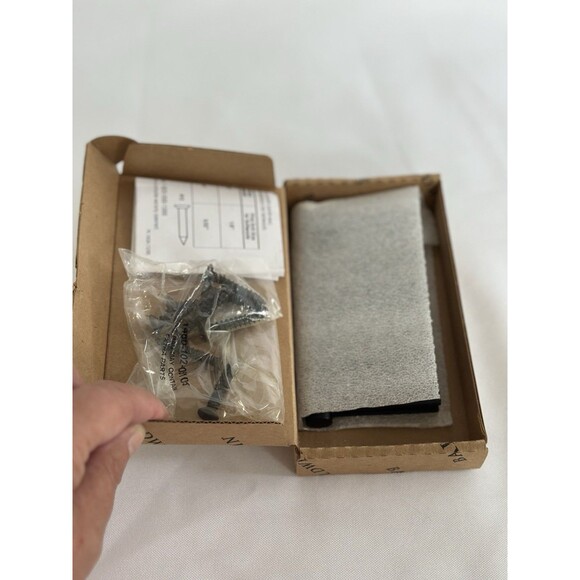 Baldwin Hinge 1045.190.I SQ 4.5IN X 4.5IN Satin Black Button Finials Heavyduty - Picture 6 of 9